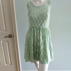 city triangles Lace Baby-doll Summer Dress